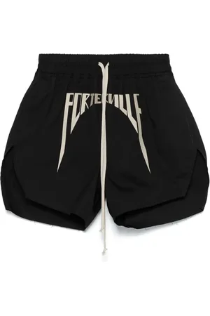 Rick Owens Träningsshorts med broderat motiv