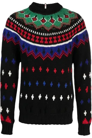 Moncler Mönstrad tröja i jacquard