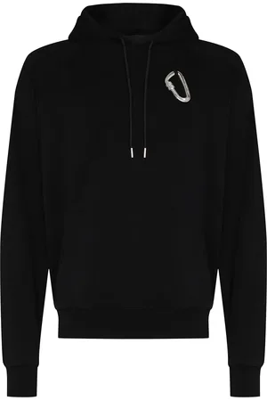 HELIOT EMIL Carabiner hoodie med logotyp