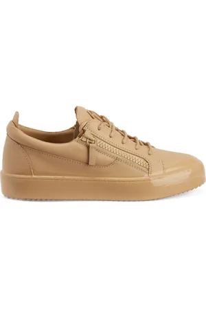 Giuseppe Zanotti Frankie lädersneakers med dragkedja