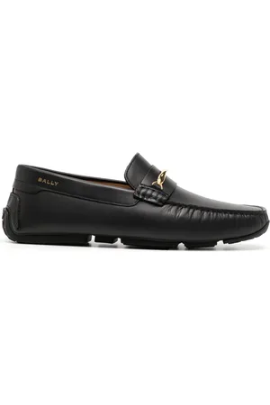 Bally Loafers med mandelformad tå