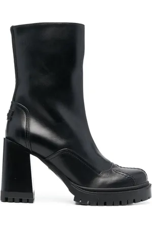 Furla Stövletter med blockklack 90 mm