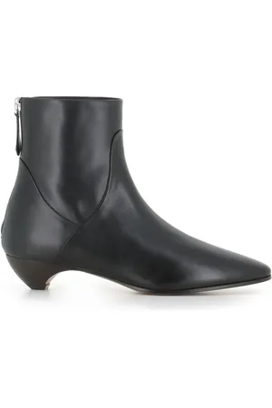 Le Monde Beryl Ankelboots i läder