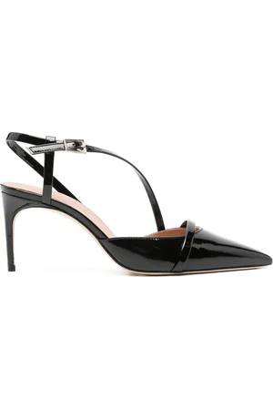 Serafini Pumps i lackat läder 80 mm
