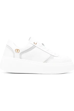 Twin-Set Grova sneakers med logotypplakett