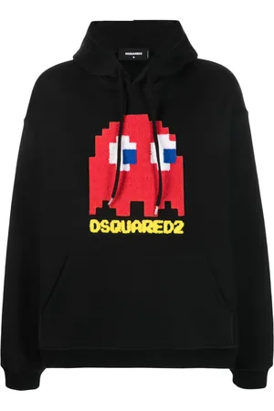 Dsquared2 Hoodie med serietryck
