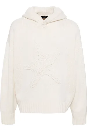 FIVE CM Hoodie med stjärndetalj