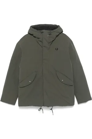 Fred Perry Puffjacka med dragkedja