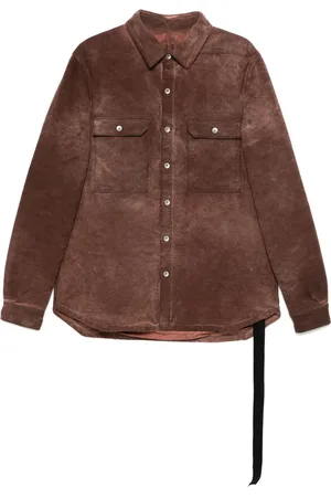 Rick Owens Vadderad skjortjacka
