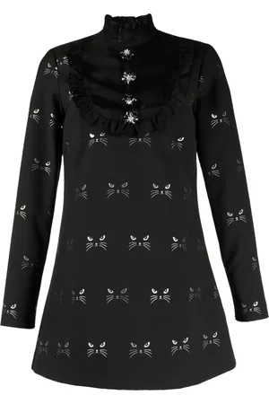 Macgraw Tempo mönstrad miniklänning i jacquard