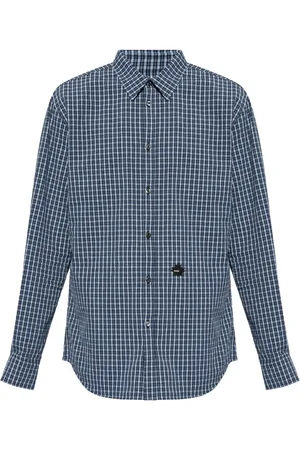 Dsquared2 Skotskrutig skjorta med märke