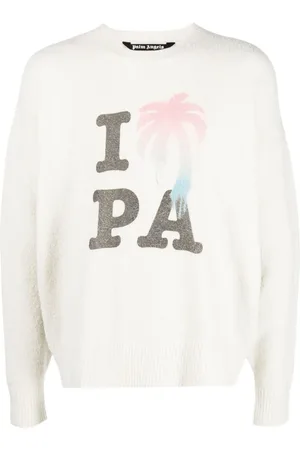 Palm Angels I Love PA stickad tröja