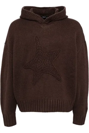 FIVE CM Hoodie med stjärndetalj