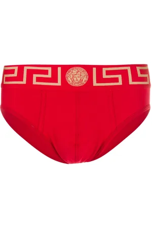 VERSACE Trosor med mönstrad kant