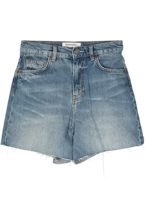Reformation Jeansshorts med hög midja