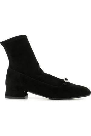 ROBERTO DEL CARLO Ankelboots i mocka