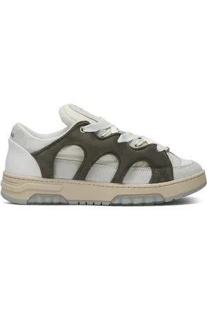 PAURA Sneakers med ruskindspaneler