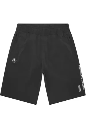 A Bathing Ape Bermudashorts med logotypmärke