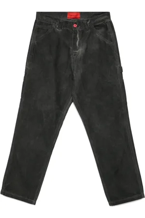 Vision Of Super Jeans med logotypmärke