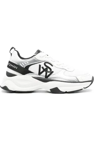 Stuart Weitzman SW sneakers med logotypapplikation