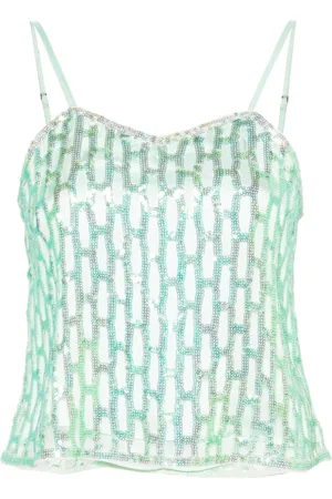 FORTE FORTE Croptop med paljetter