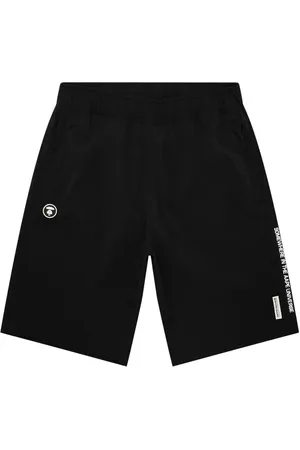 A Bathing Ape Bermudashorts med logotypmärke