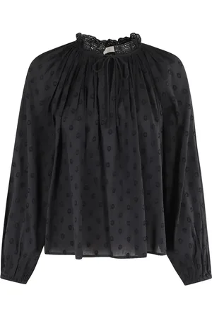 ULLA JOHNSON Ada blus med puffärm