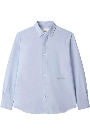 MAN ON THE BOON. Skjorta med broderad logotyp