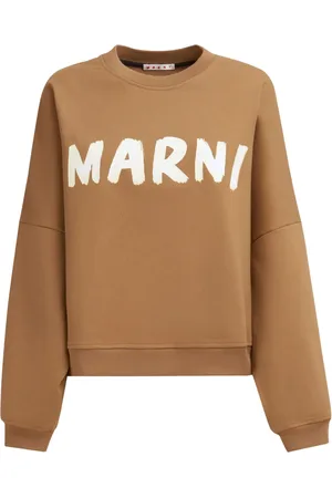 Marni Sweatshirt med logotyp