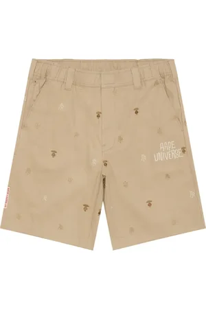 A Bathing Ape Bermudashorts med broderat mönster