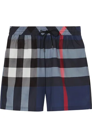 Burberry Check badbyxor med dragsko