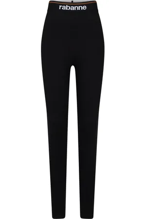 Paco rabanne Bodyline leggings med logotyp