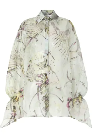 GENNY Jungle Flower skjorta med tryck
