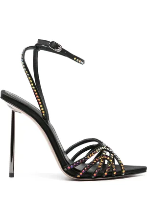 LE SILLA Bella strassprydda sandaler 120 mm