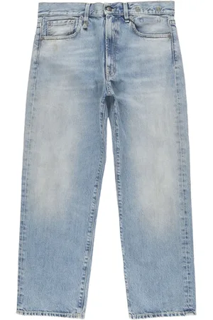 R13 Jeans med logotypmärke