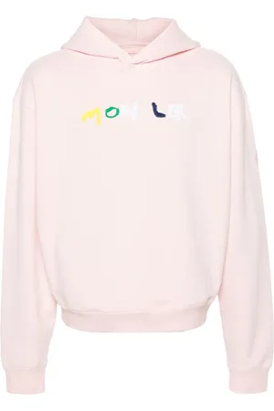 Moncler Hoodie med broderad logotyp