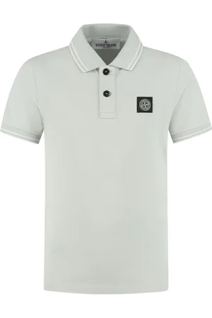 Stone Island Pikétröja med kompassmärke