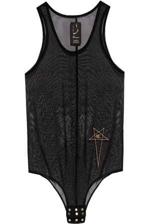 Rick Owens Keps med broderad logotyp