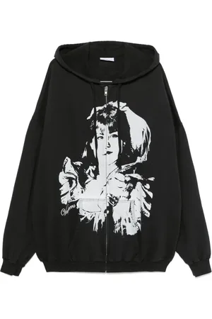 Vaquera Hoodie med grafiskt tryck