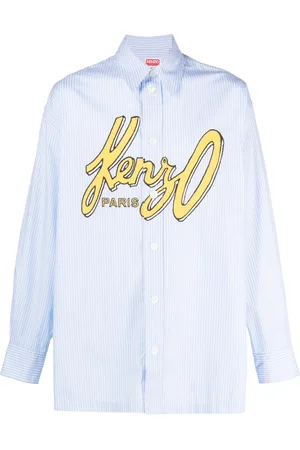 Kenzo Randig skjorta med logotyp
