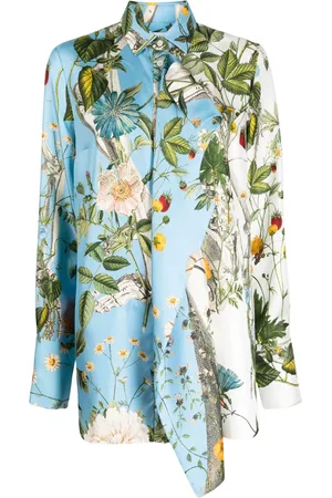 MONSE Blommig kjol med lagerdesign