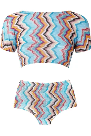 Missoni Sicksackmönstrad bikini
