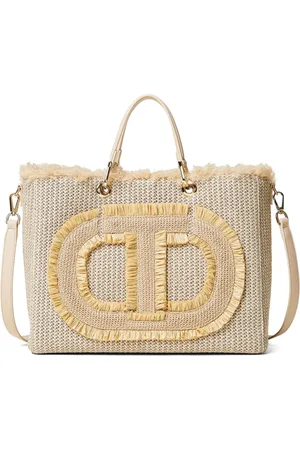 Twin-Set Oval totebag med T