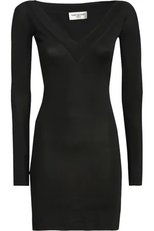 Saint Laurent Finstickad v