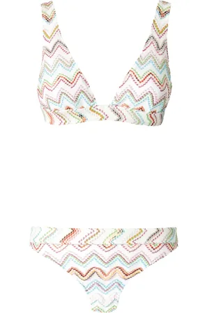 Missoni Sicksackmönstrad bikini