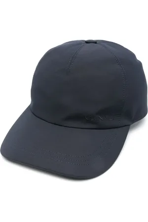 CANALI Basebollkeps med broderad logotyp