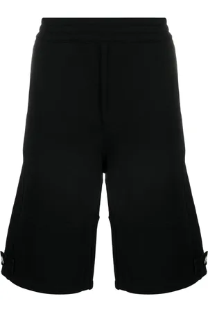 Alexander McQueen Shorts med logotypplakett