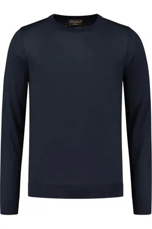 Doriani Cashmere Stickad tröja med rundad hals