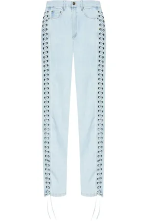 ROTATE Jeans med snörning