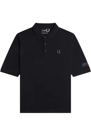 Fred Perry Pikétröja med broderad logotyp